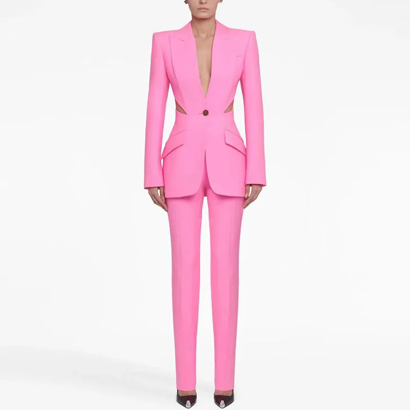 Boss Babe Hollow Out Suit