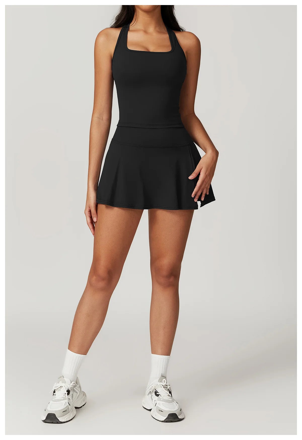 Gianna Tennis Sport Top & Skirt Set