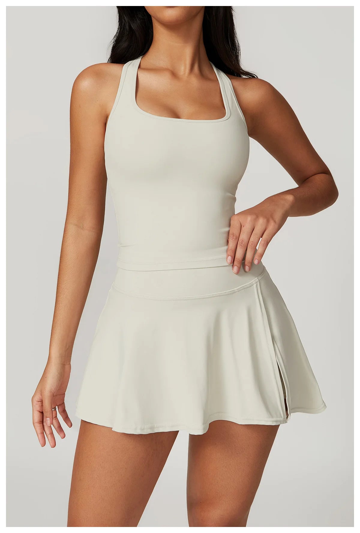 Gianna Tennis Sport Top & Skirt Set