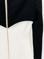 Boss Babe Polo Collar Long Sleeve Slim Fitted Dress