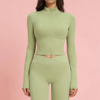 Olivia Women’s Yoga Long Sleeve Fitness Jacket