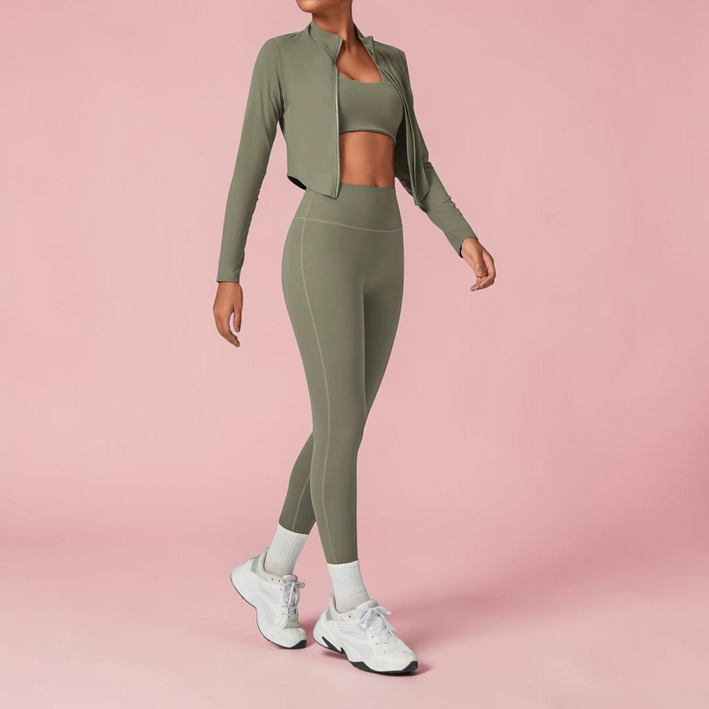 Charlotte 3-Piece Yoga Set