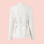 Boss Babe Tweed Charming Jacket with Belt