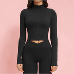 Olivia Women’s Yoga Long Sleeve Fitness Jacket