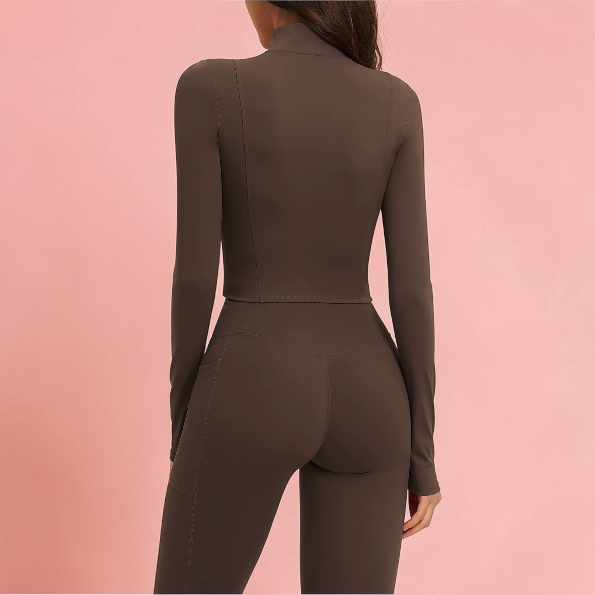 Olivia Women’s Yoga Long Sleeve Fitness Jacket