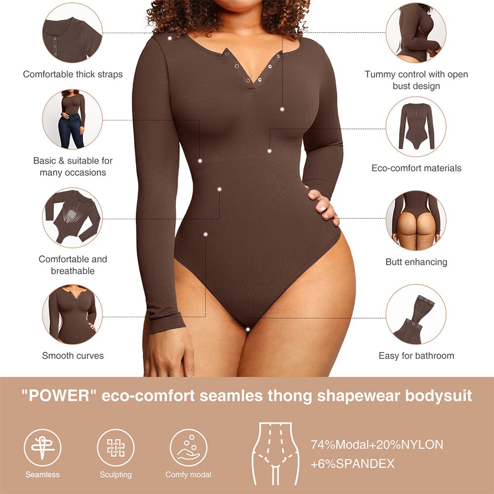 Bodysuit Women Shapewear Breathable With Cup Compression Bodies