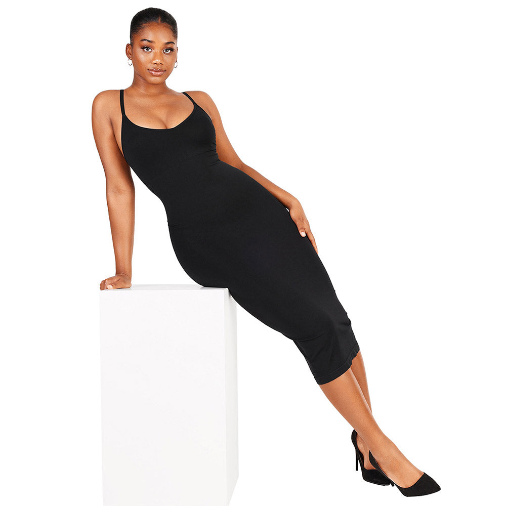 Shapewear Modal Lounge Long Slip Dress – Beautylicious you